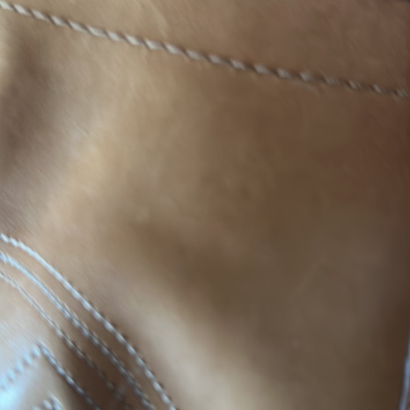 Coach Soho Small Leather Tan Heather Hobo Shoulder Bag With Stitching. - Picture 12 of 16